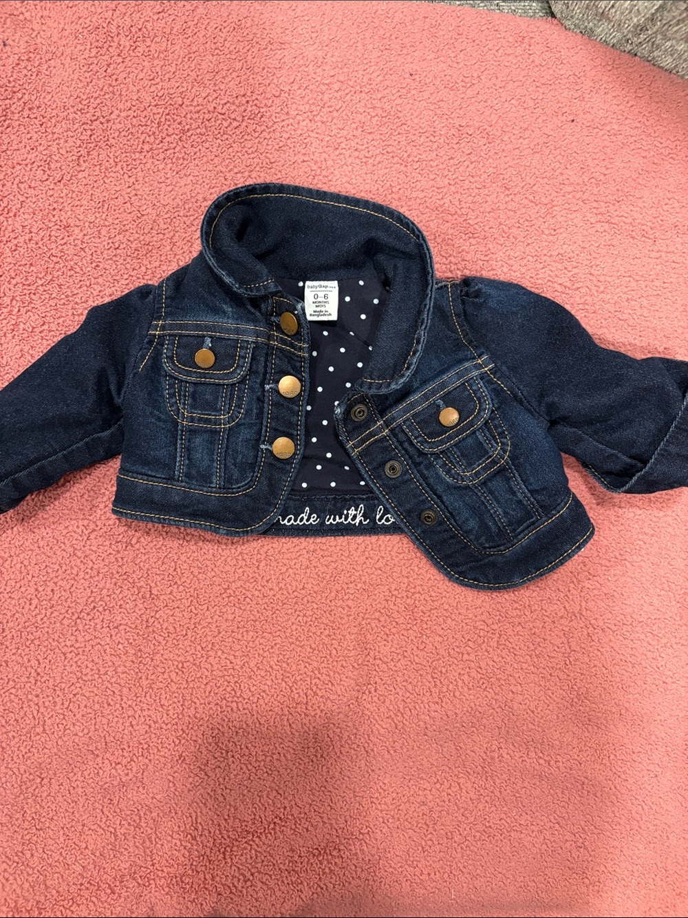 Baby Denim Jacket - Navy Blue - Gap